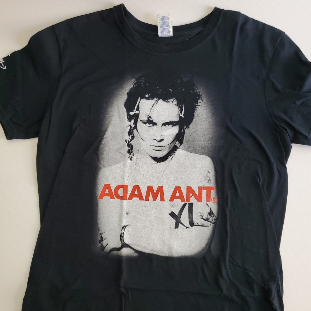 Adam Ant tour tee from 2013